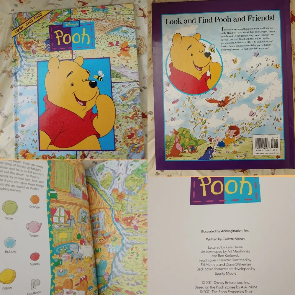 Disney Winnie The Pooh and Friends Bundle Book Toy Activity Collectibles